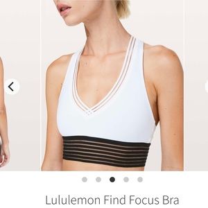 LULULEMON FIND FOCUS BRA NWT